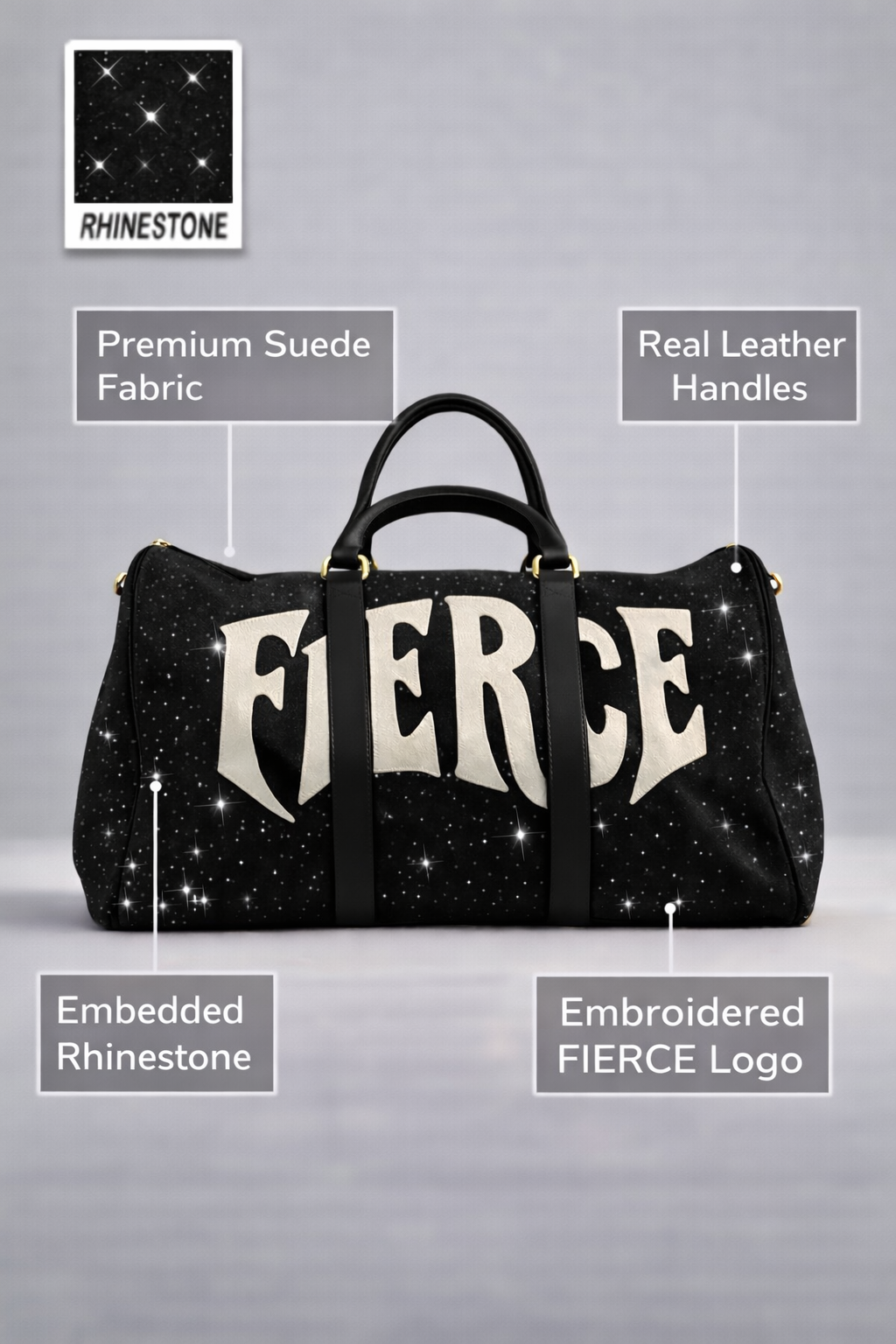 ICED DUFFLE BAG