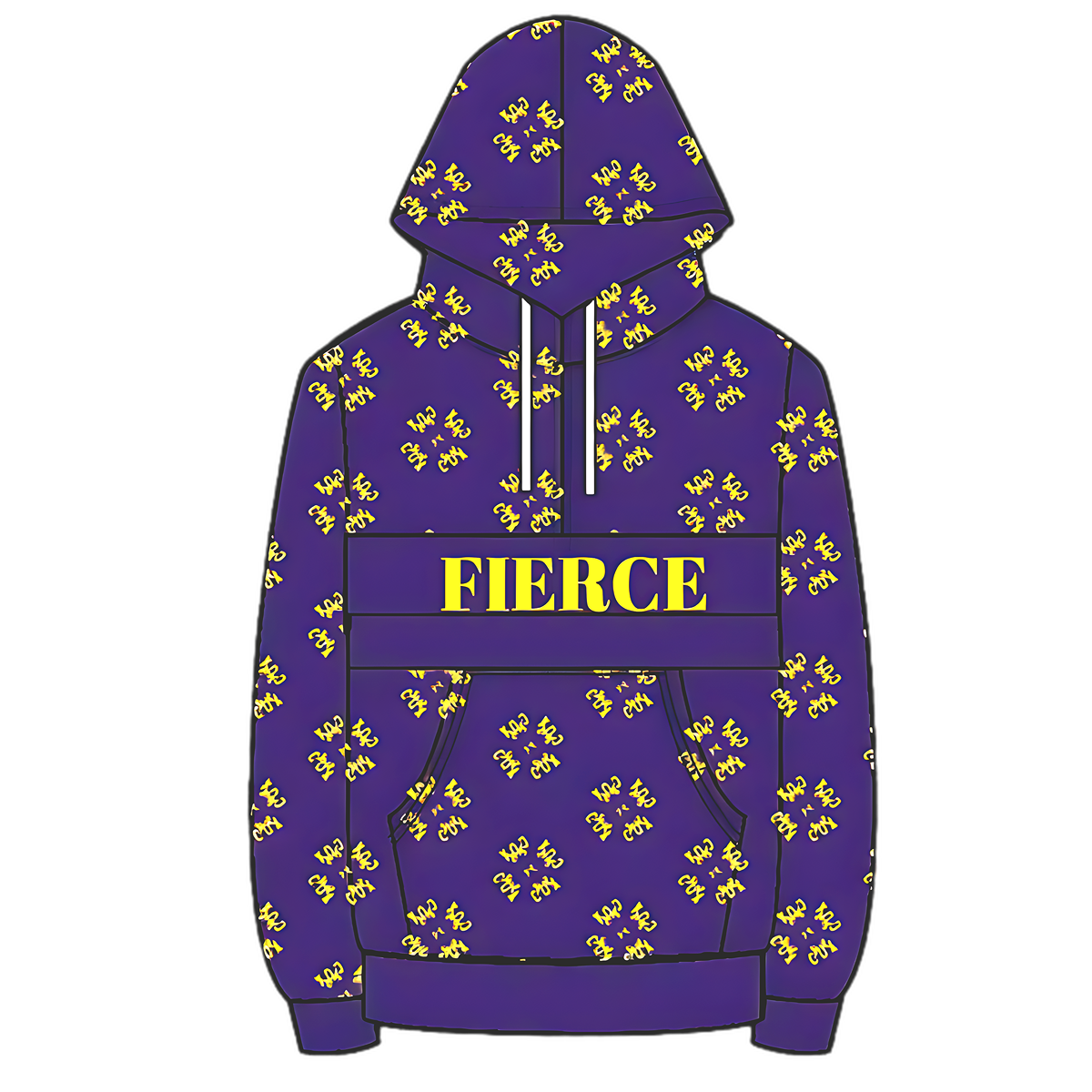 PURPLE REIGN KANGAROO HOODIE