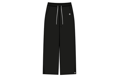 Black Signature Sweatpants